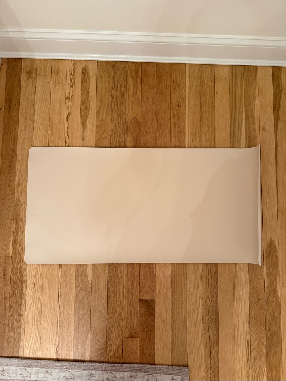 White Rectangular Yoga Mat / Exercise Mat - Picture 4 of 6